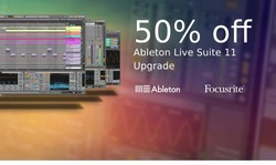 ▲ Ableton Live Lite는 정기적으로 20~50% 할인(DISCOUNT) 이벤트를 진행한다.