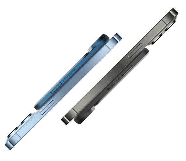 ▲ 애플(Apple) 사의 아이폰 13 Pro , 카다스(Khadas) TEA 측면